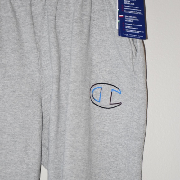 Champion Gray Mens Sweatpants NWT 2XL - Picture 2 of 4